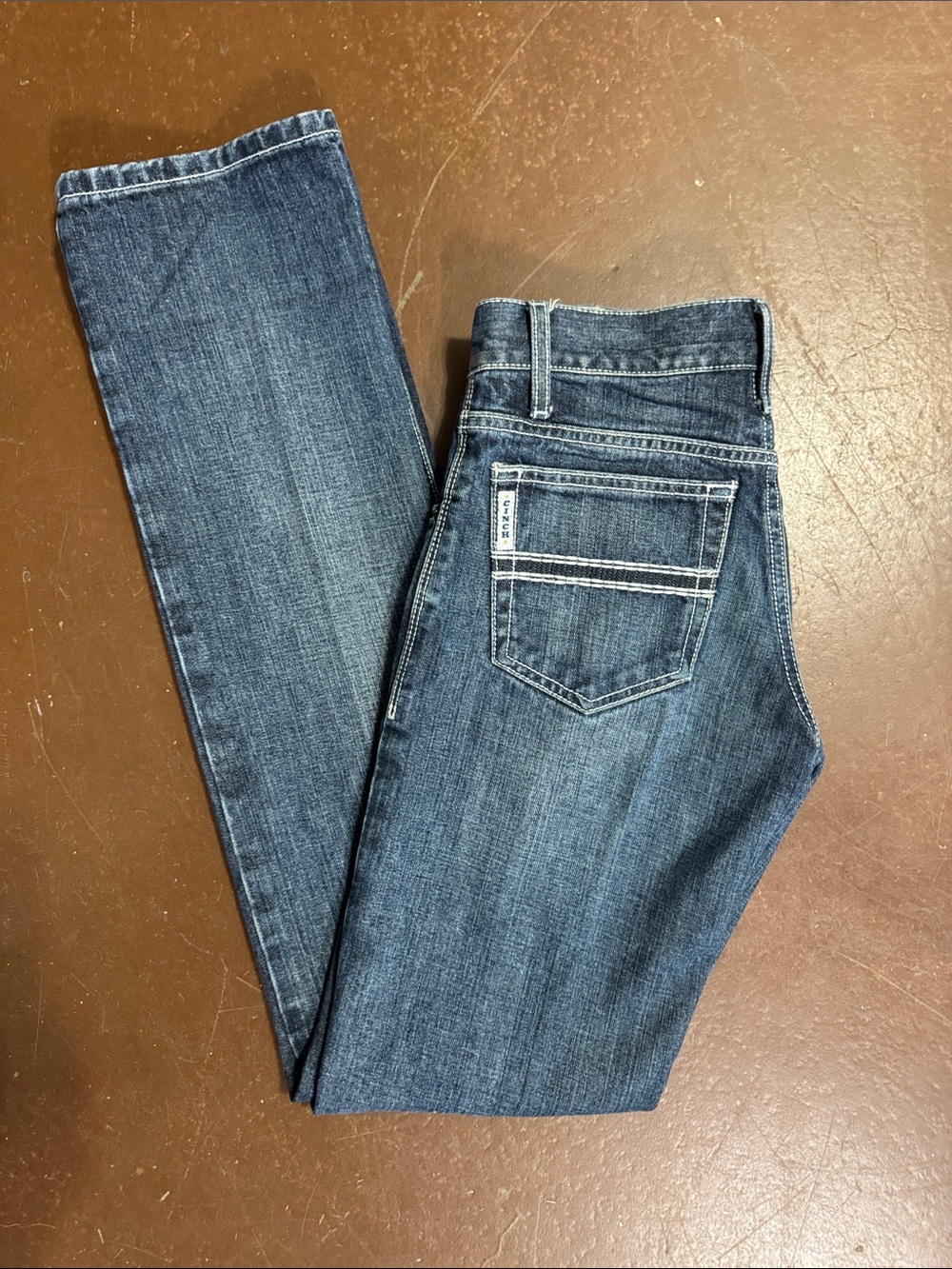 Cinch Men's Medium Blue Slim Straight Jeans